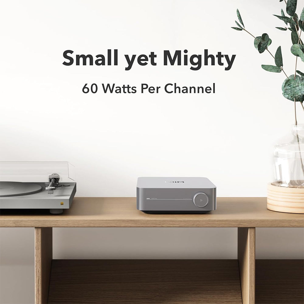 WiiM Amp Multiroom Streaming Amplifier Silver