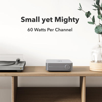 WiiM Amp Multiroom Streaming Amplifier Silver