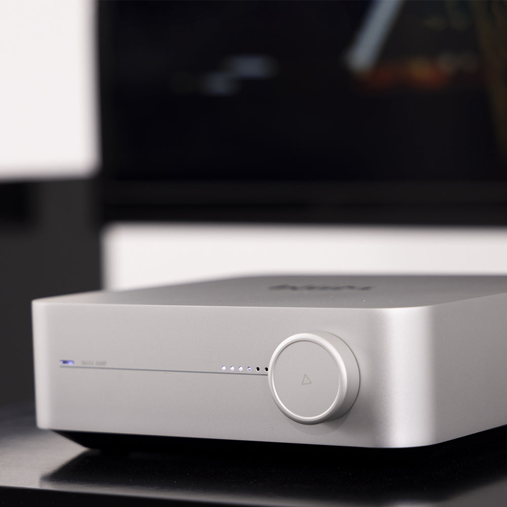WiiM Amp Multiroom Streaming Amplifier Silver