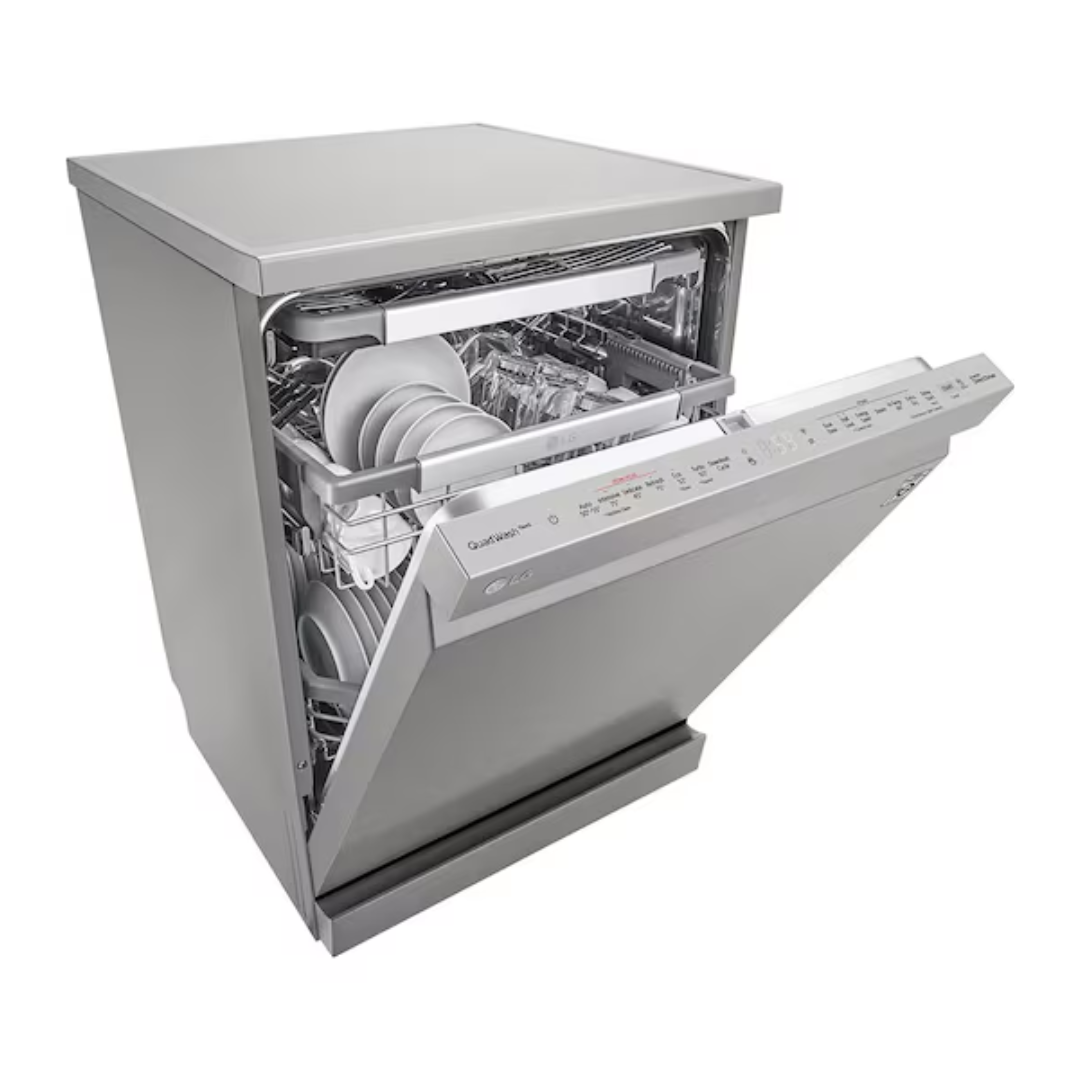 LG 15 Place Freestanding Dishwasher QuadWash