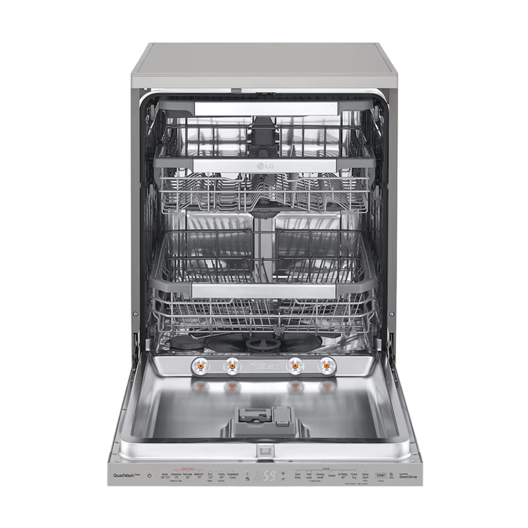 LG 15 Place Freestanding Dishwasher QuadWash