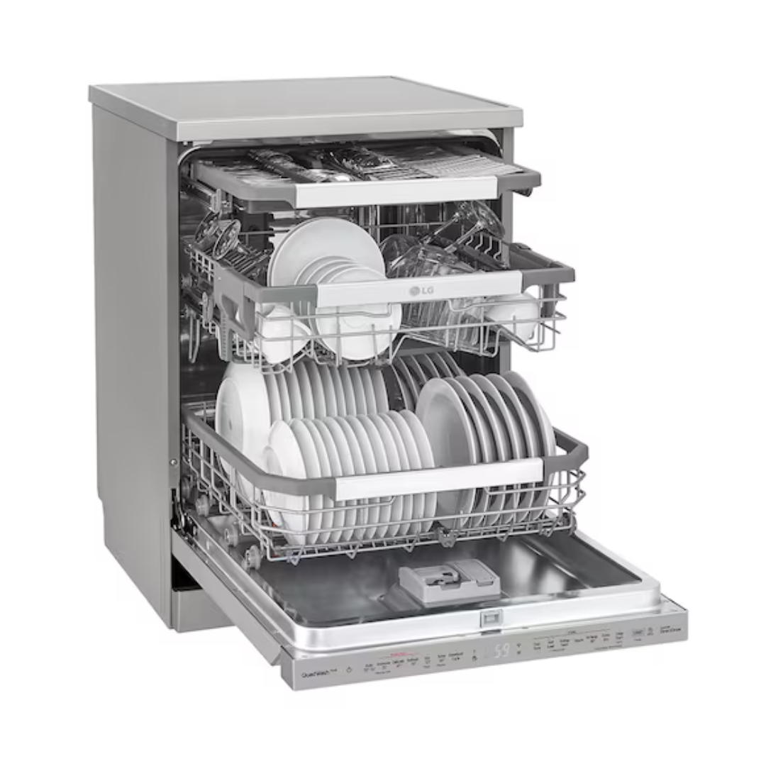 LG 15 Place Freestanding Dishwasher QuadWash