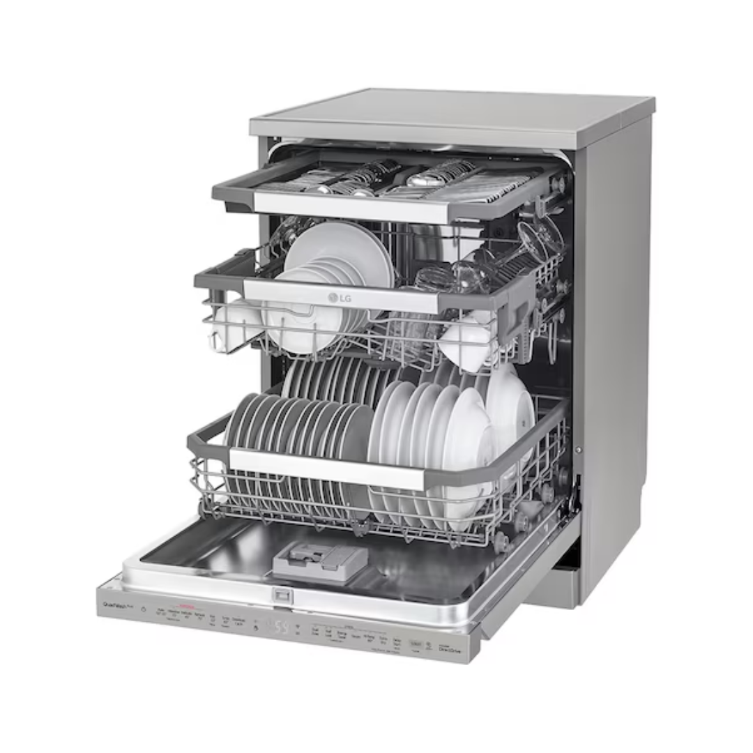 LG 15 Place Freestanding Dishwasher QuadWash
