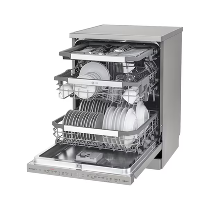 LG 15 Place Freestanding Dishwasher QuadWash