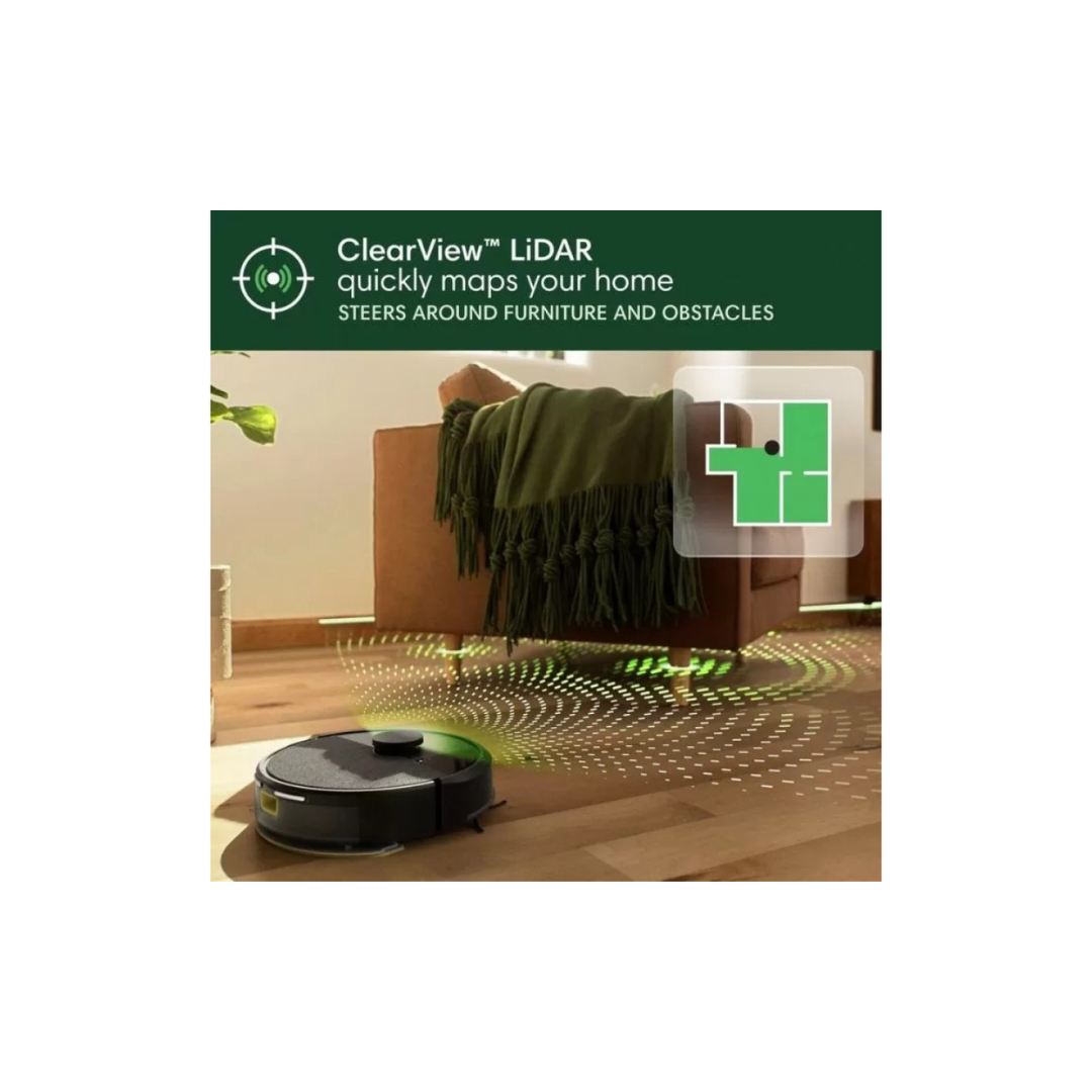 iRobot Roomba 105 Combo using ClearView LiDAR technology to map your home. 