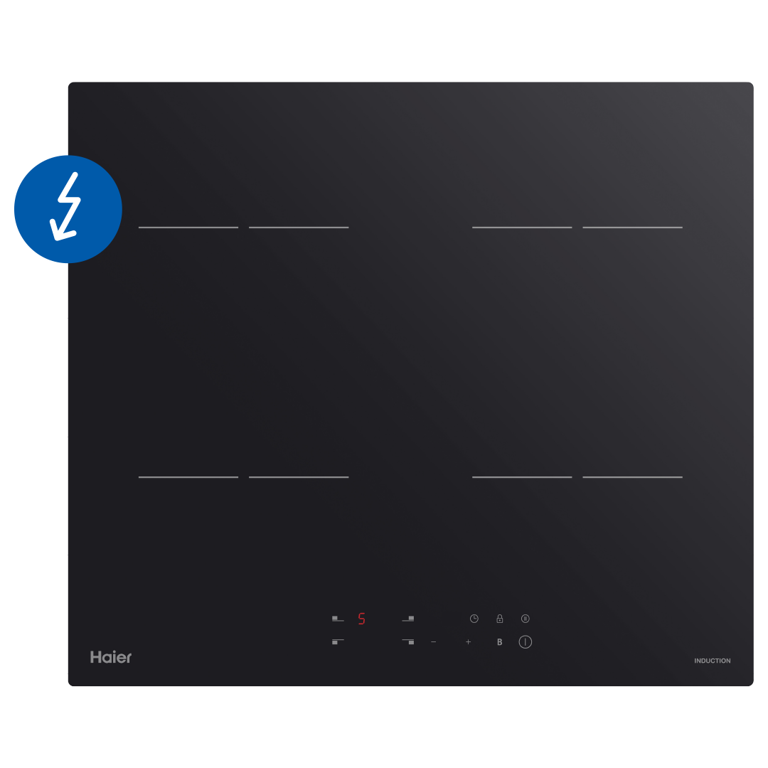 Haier 60cm 4 Zone Induction Cooktop Low Current